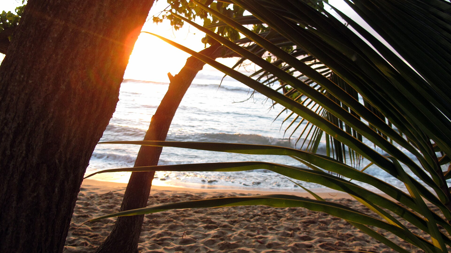 Sunset at Maria's Beach, Rincón, Puerto Rico