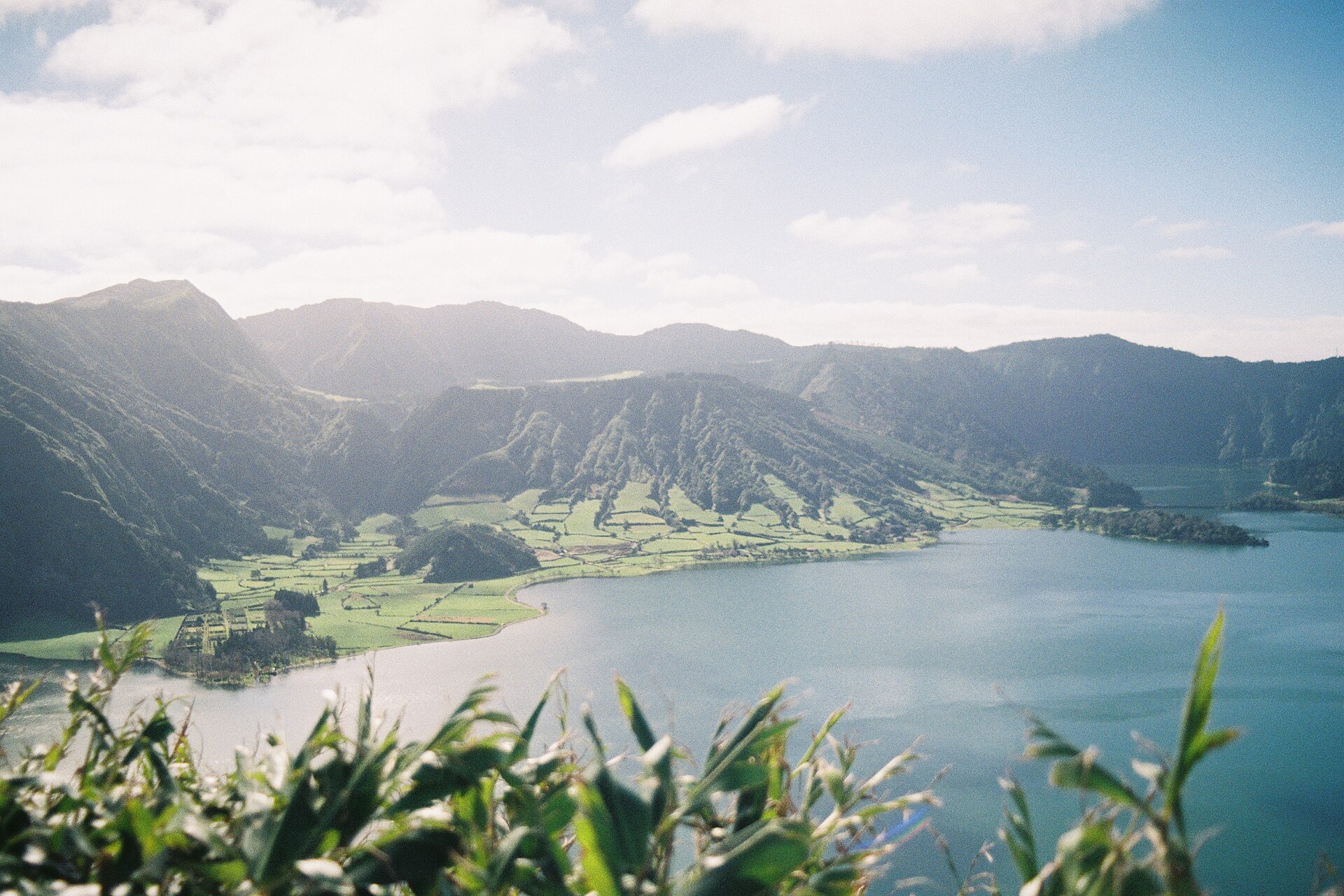 Panoramic View of "Lagoa das Sete Cidades" (trans. Lake of the Seven Cities), São Miguel Island, Azores, Portugal